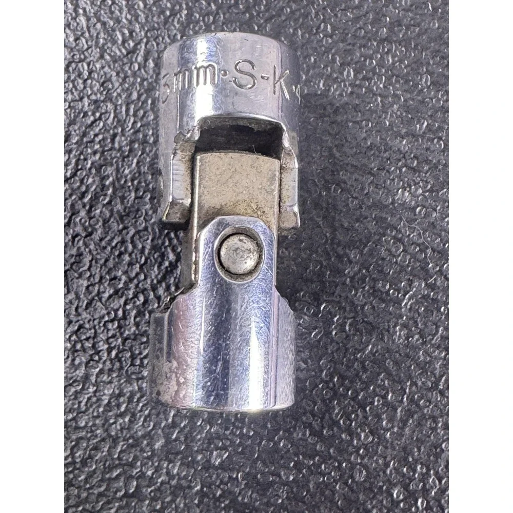 SK 40513 13mm Universal Swivel Socket 6-Point Metric Chrome USA Tool Silver